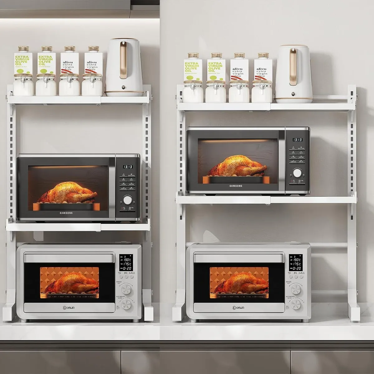 Retractable Adjustable 2 Axial Kitchen Baker - Image 3