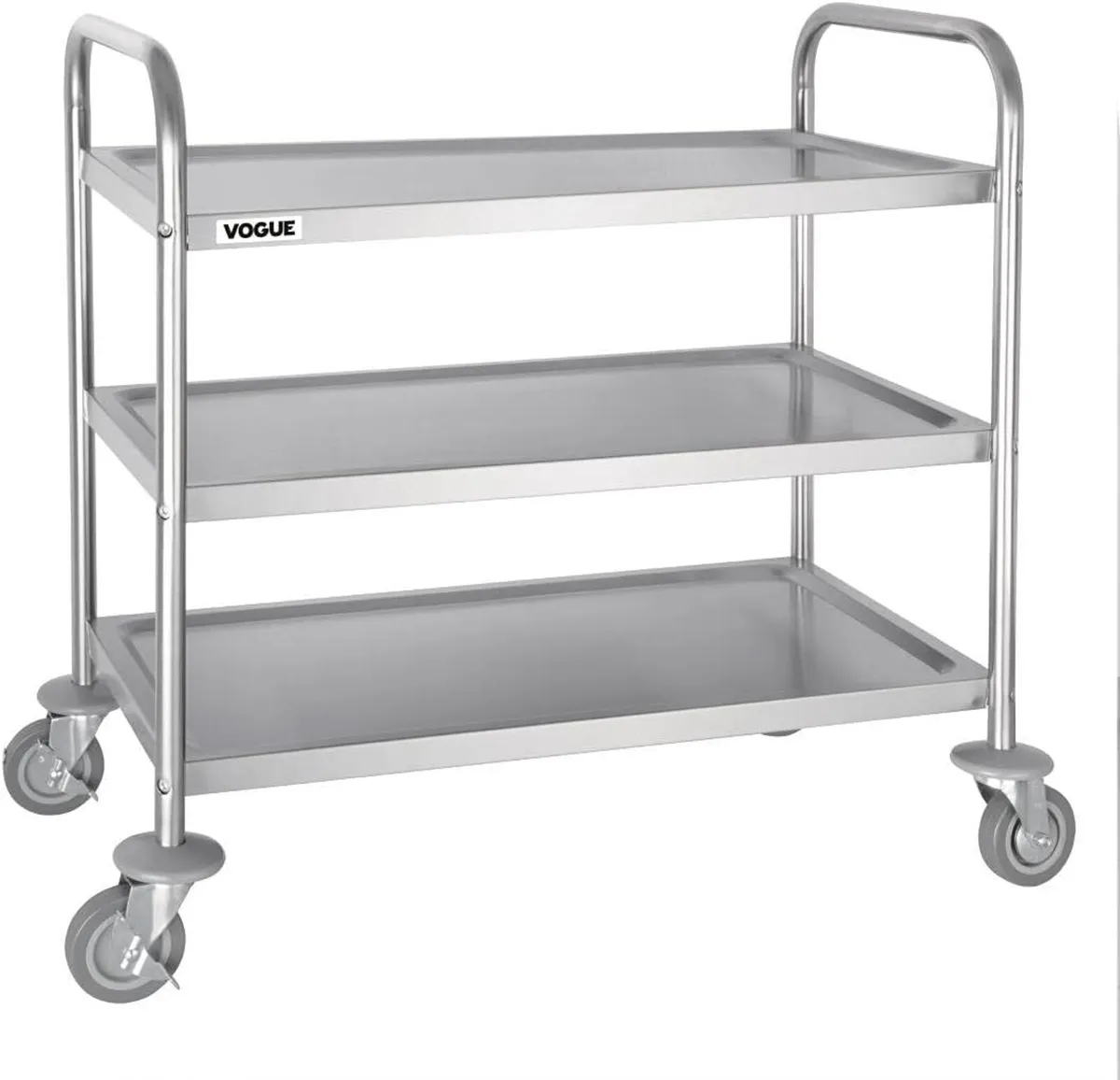 3 Tier Clearing Trolley Medium 855X810X455mm - Image 1