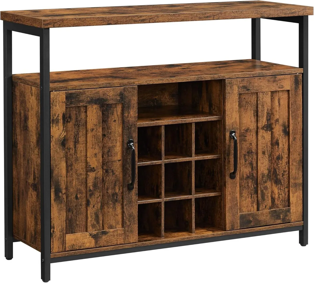 Storage Cabinet Sideboard and Buffet Table with - Image 1