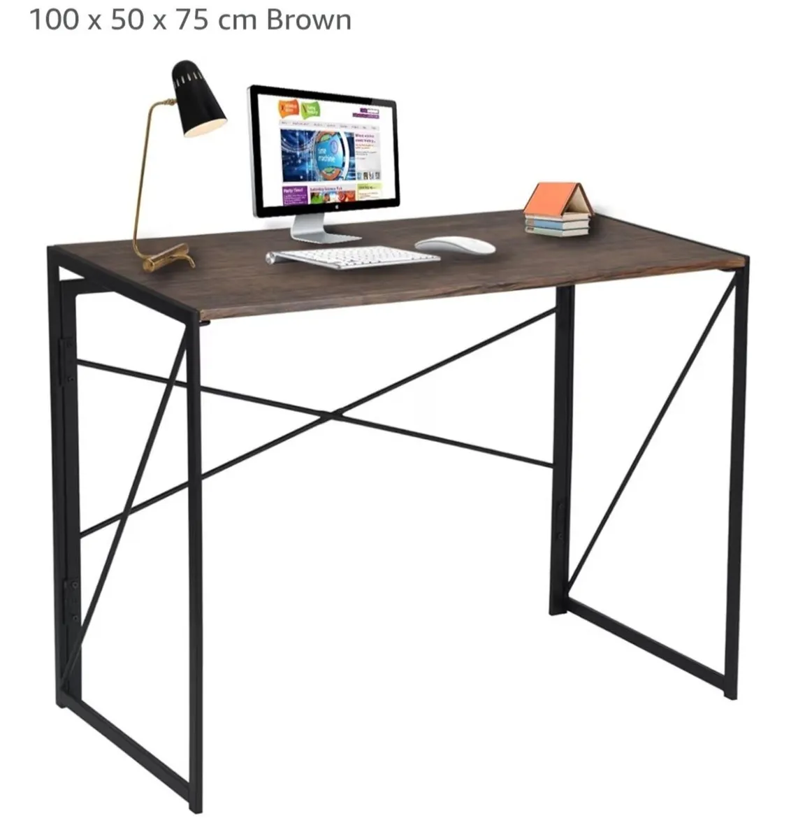Folding office desk - Image 1