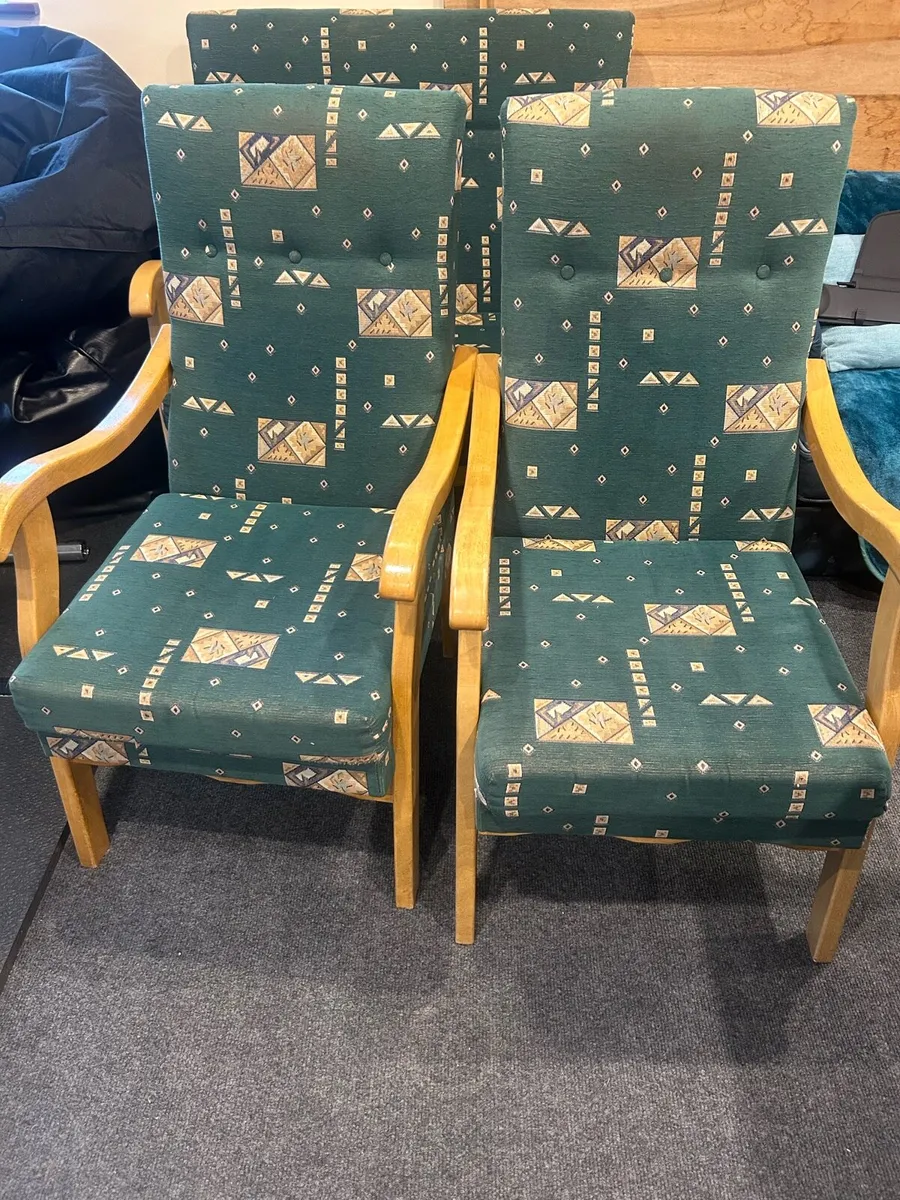Orthopaedic armchairs and two seater couch - Image 2