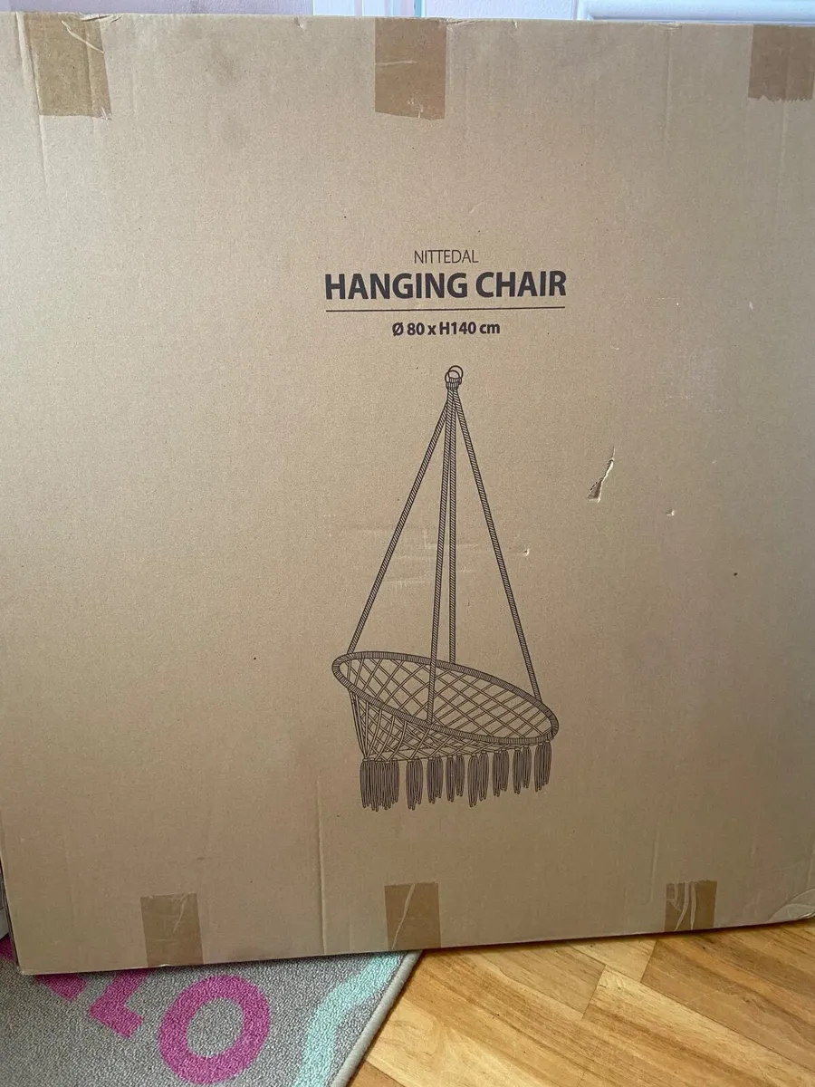 Hanging chair, boho swing - Image 1
