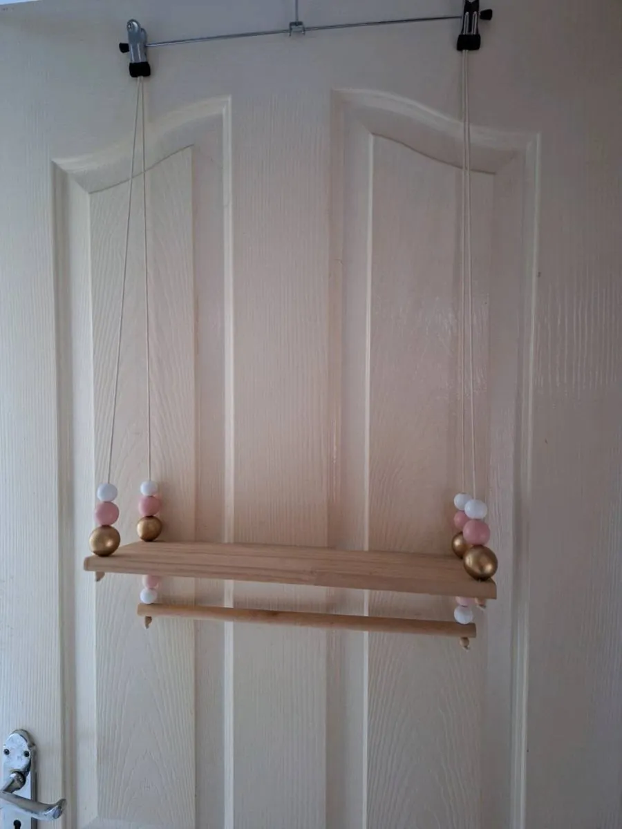 Two lovely hanging shelves for girls room - Image 1