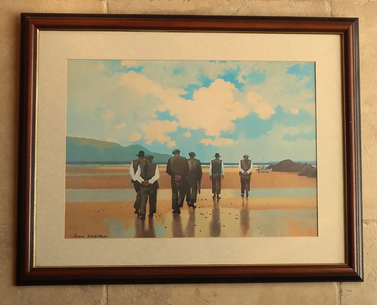 Large Print of Men of Aran by John Skelton - Image 1