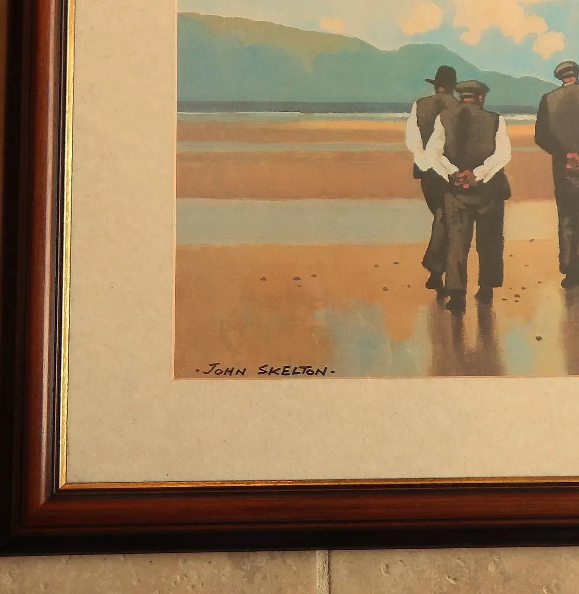 Large Print of Men of Aran by John Skelton - Image 2