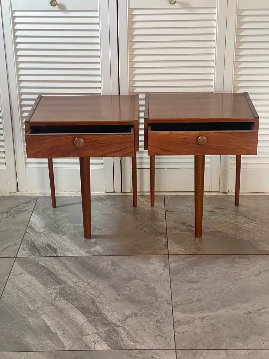 Mid century bedsides - Image 2