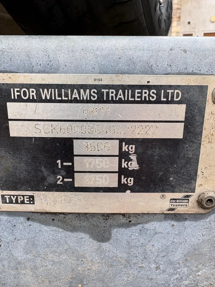 Ifor Williams trailer - Image 3