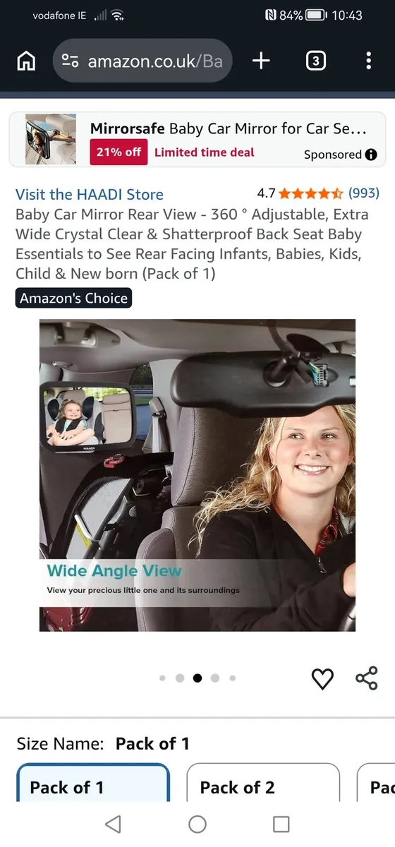 Baby car mirror - Image 3