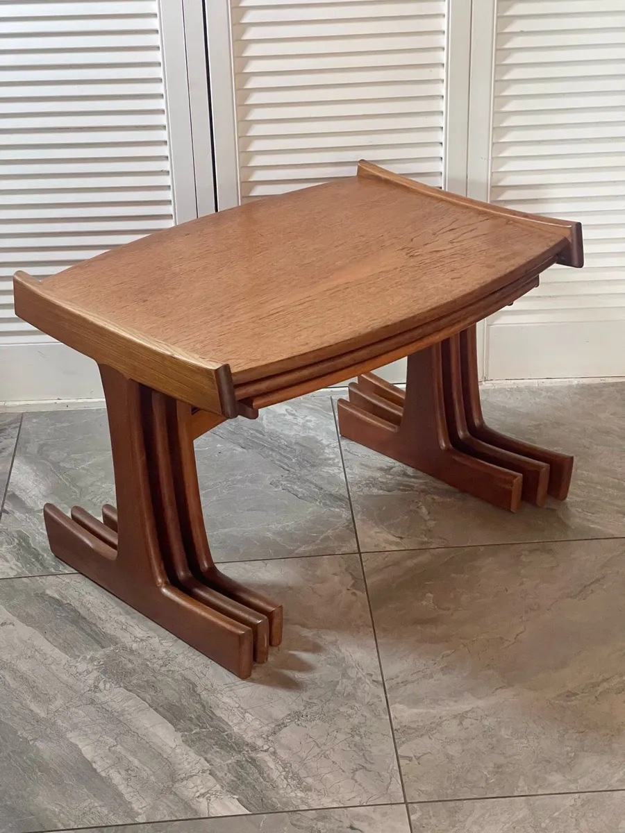 Mid century G Plan nesting tables - Image 2