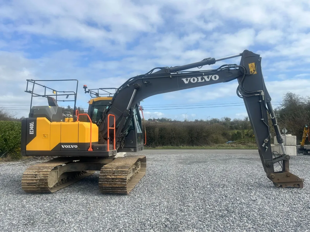 2019 Volvo EC140EL Excavator - Image 1