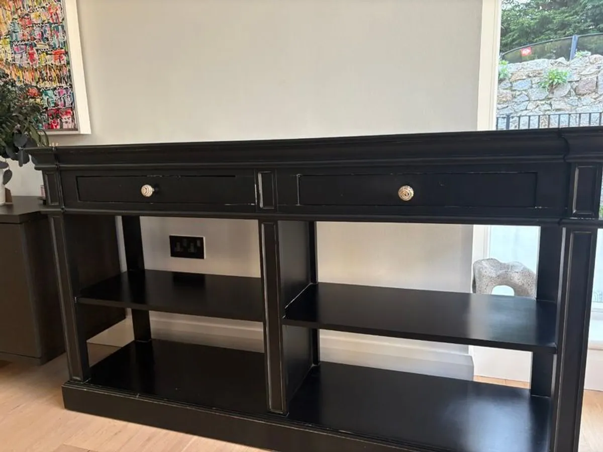 Black sideboard - Image 1