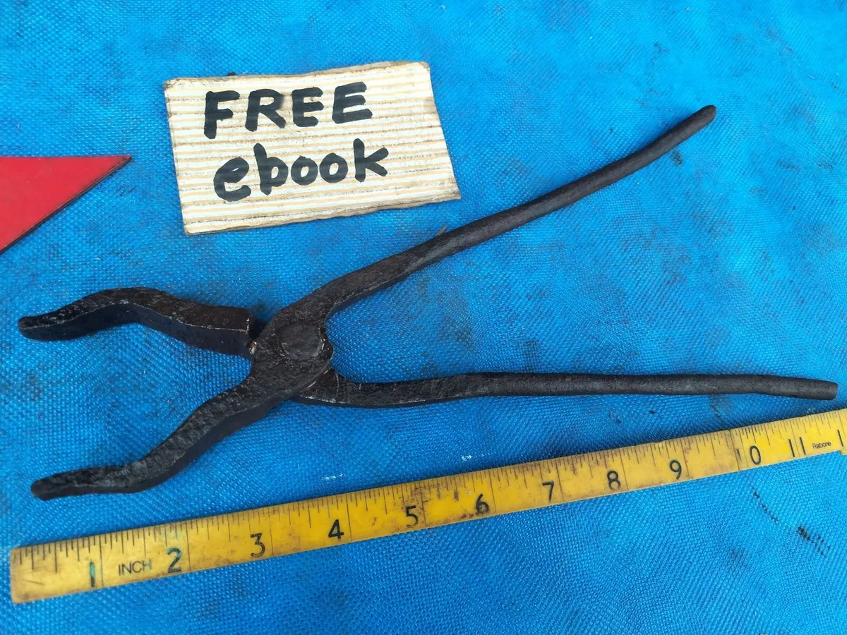 Blacksmiths Pickup Tongs - Image 3