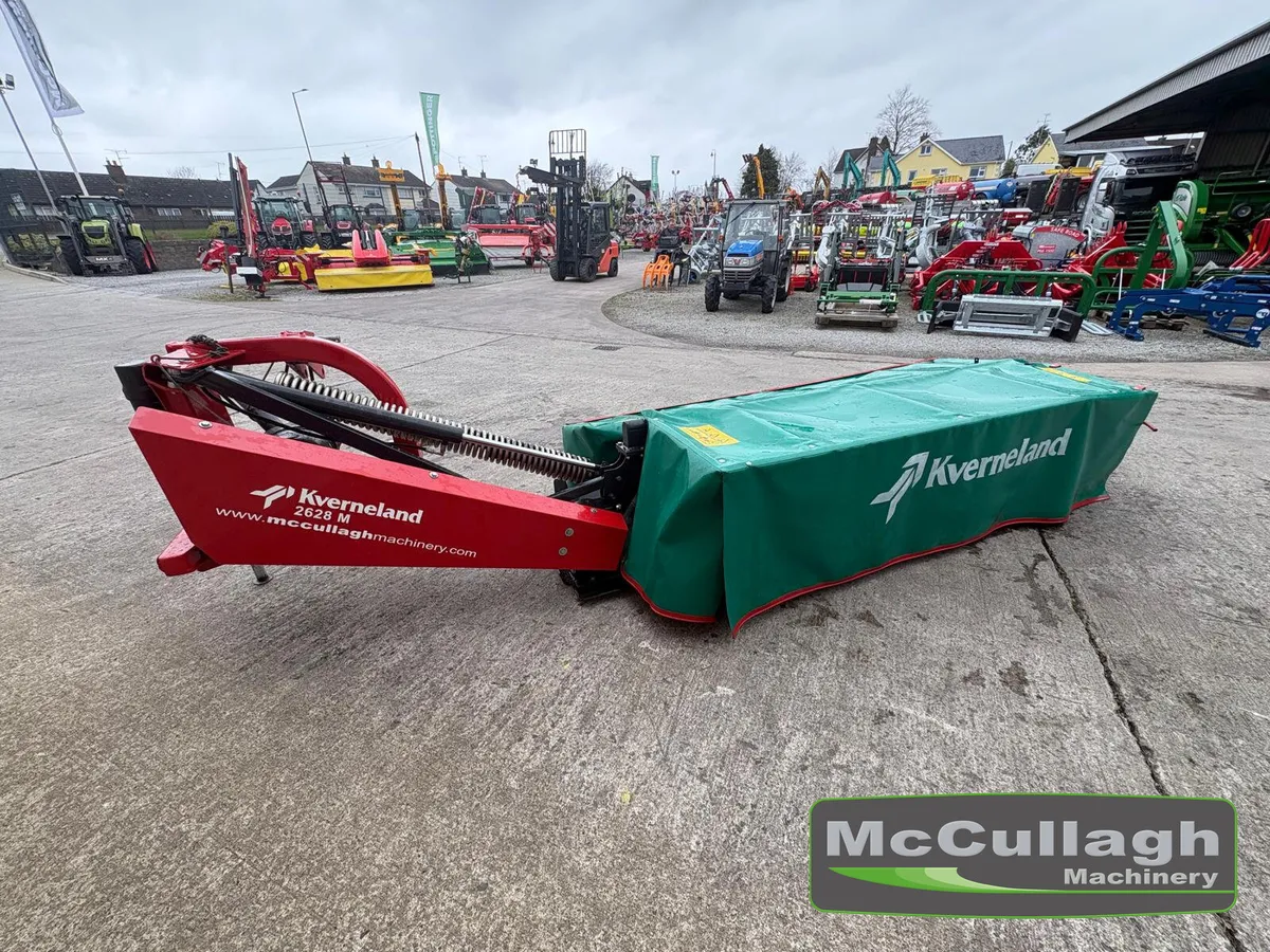 2021 Kverneland 2628M 9ft Disc Mower - Image 3