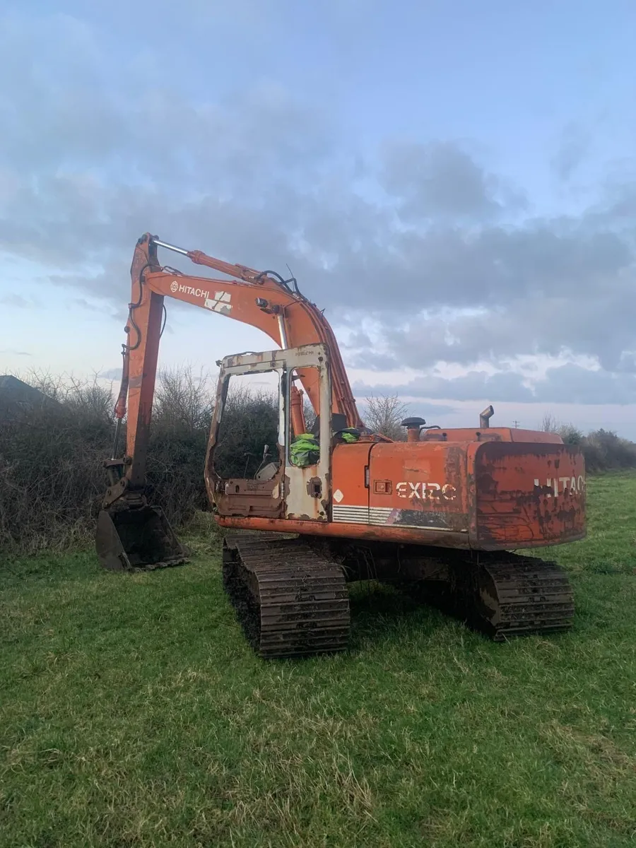 WANTED HITACHI EX120-1 WANTED - Image 1