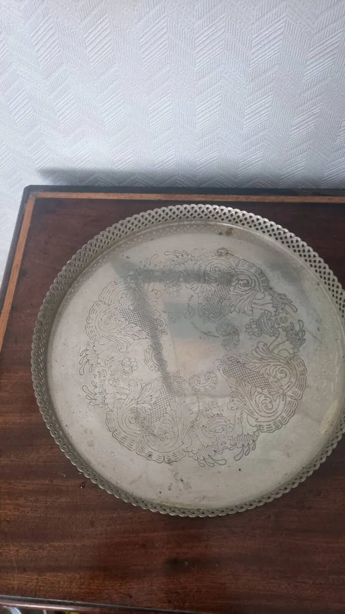 Antique Serving Tray - Image 1