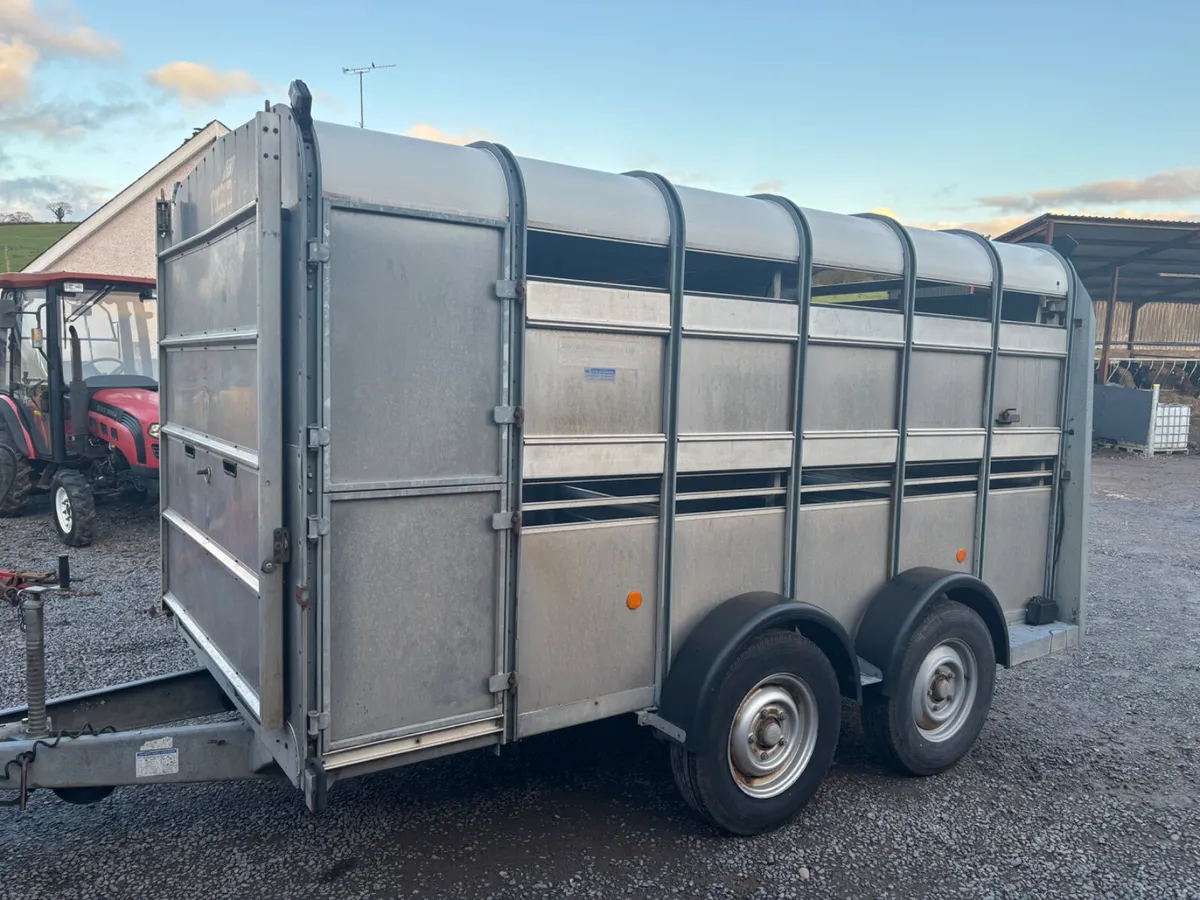 Ifor williams 12ft x 5ft 10”cattle sheep trailer - Image 4