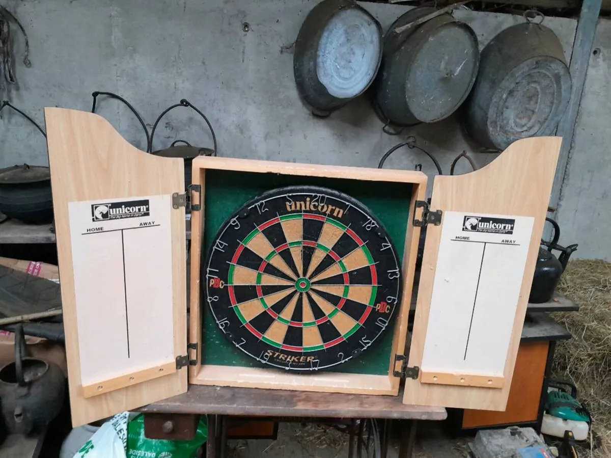 Dartboard  and frame - Image 2