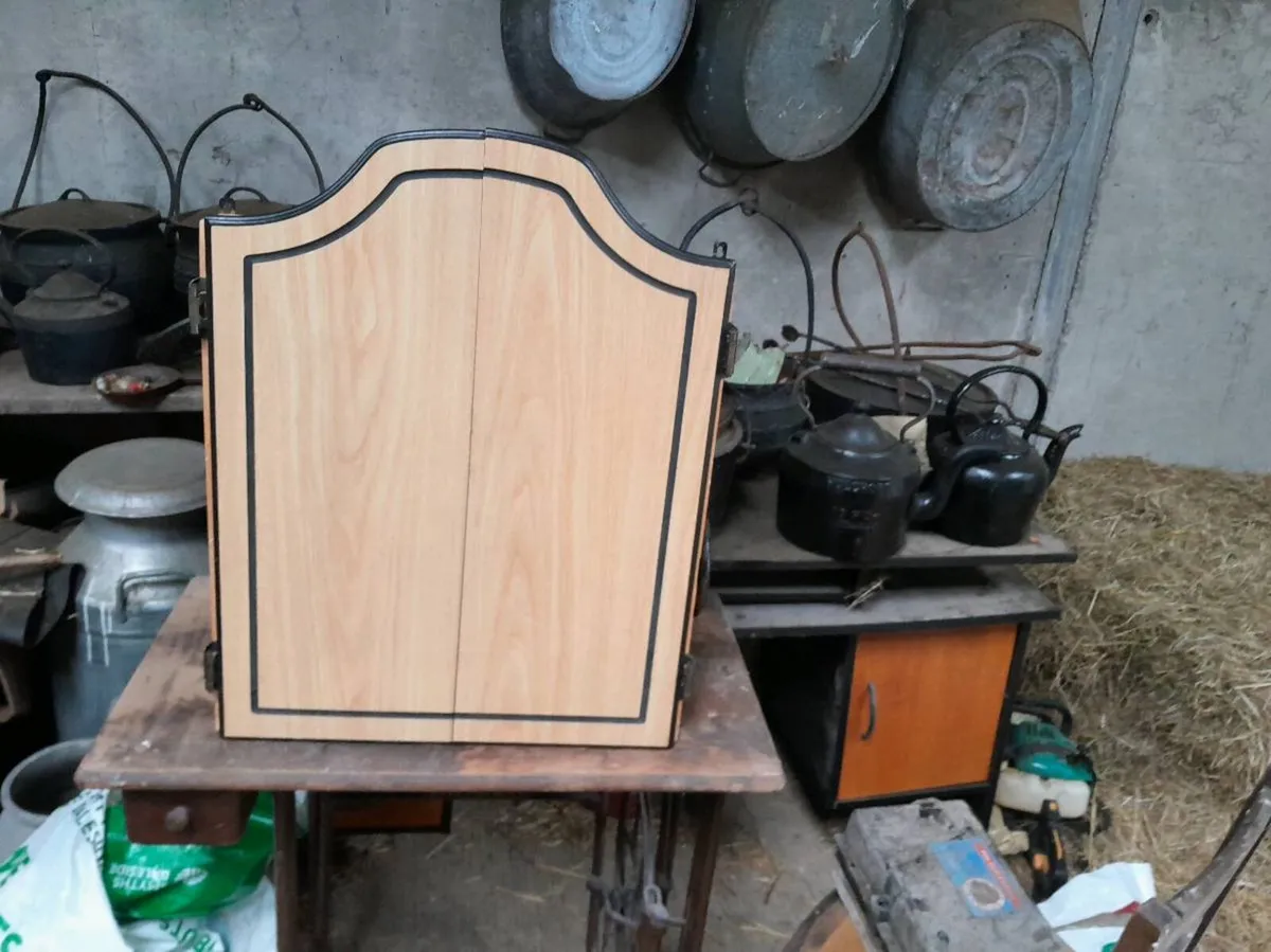 Dartboard  and frame - Image 1