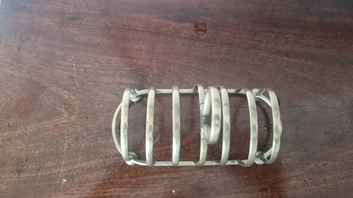 Antique Silver Toast Rack - Image 2