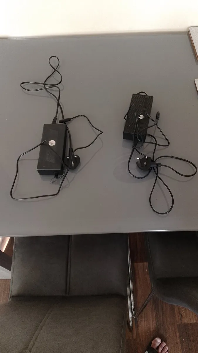 Electric scooter chargers