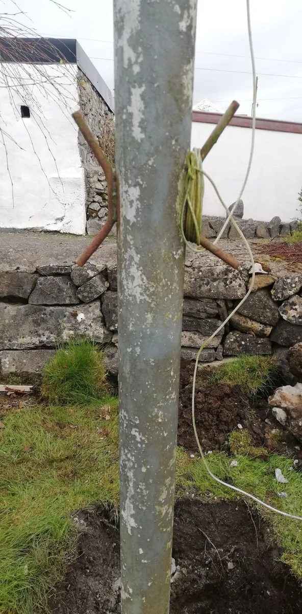 Galvanised clothes line - Image 3