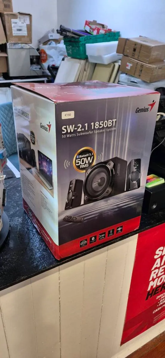 Genius SW-2.1 1850BT Entertainment Speaker System - Image 1