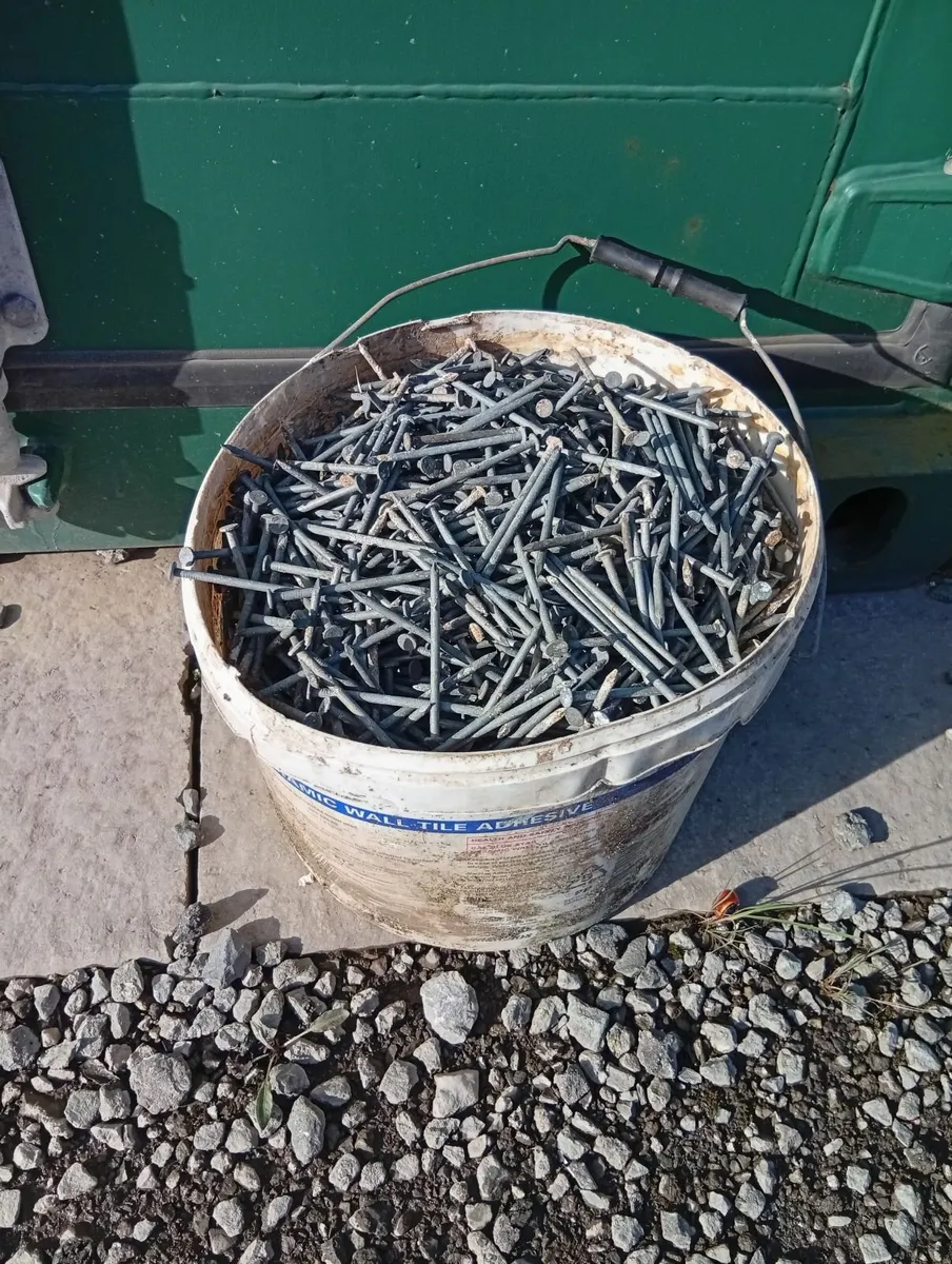 New Galvanised Rust Resistant Building Nails - Image 2