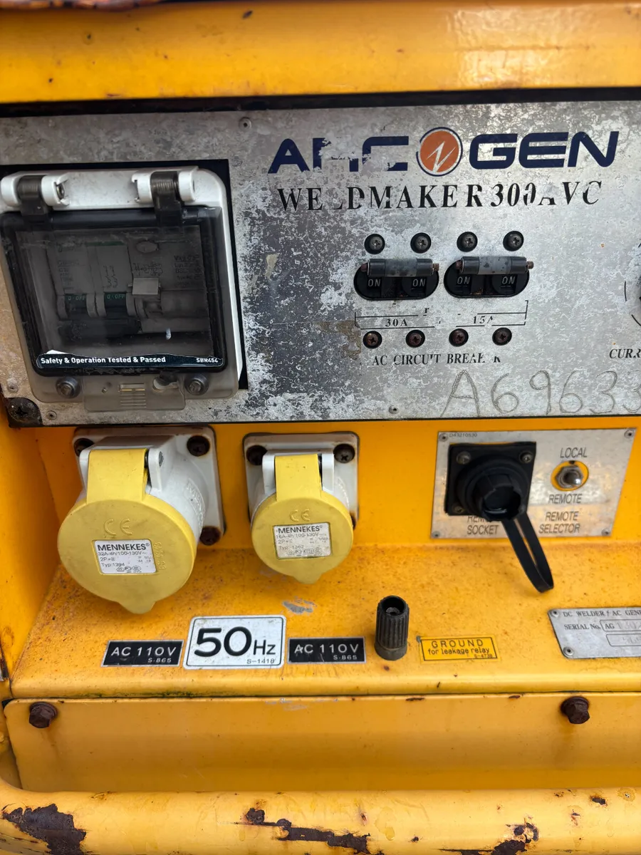ArcGen 300AVC Weldmaker Generator Diesel - Image 4