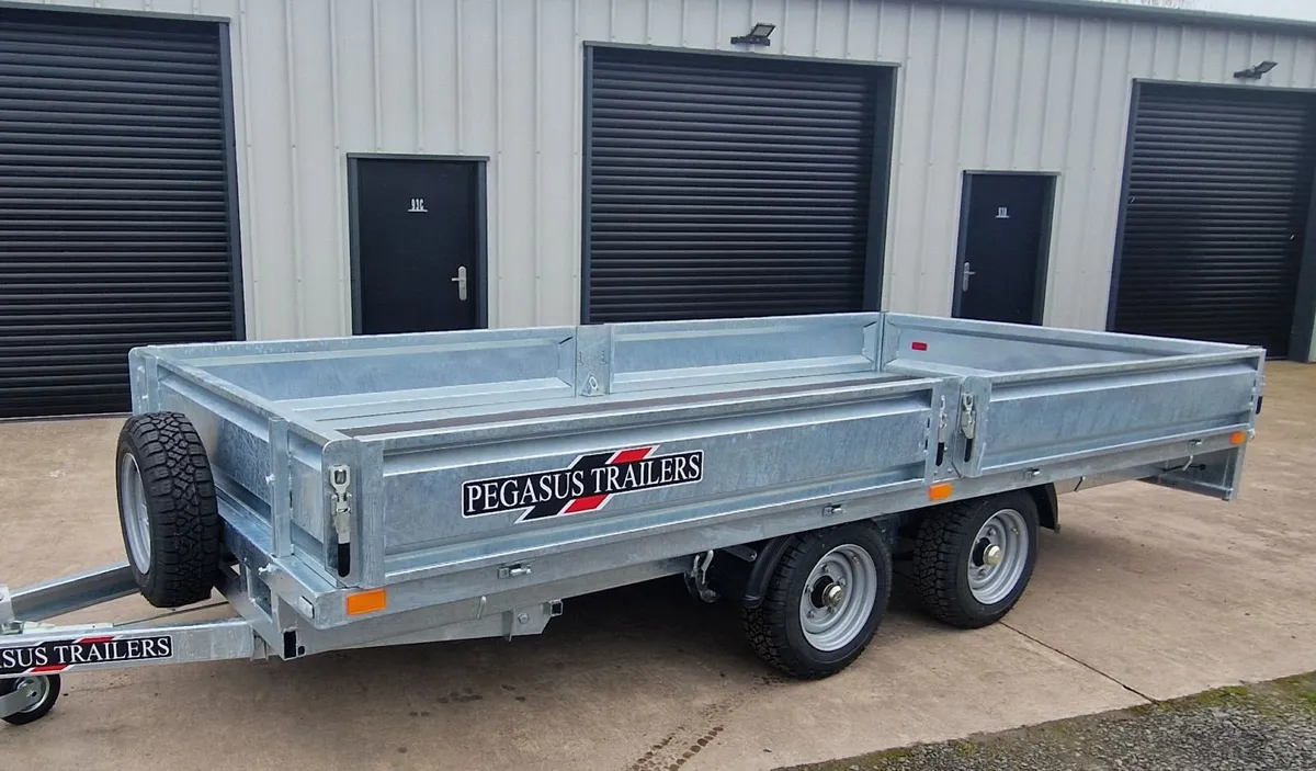 14ftx6ft6 Dropside trailer - Image 1