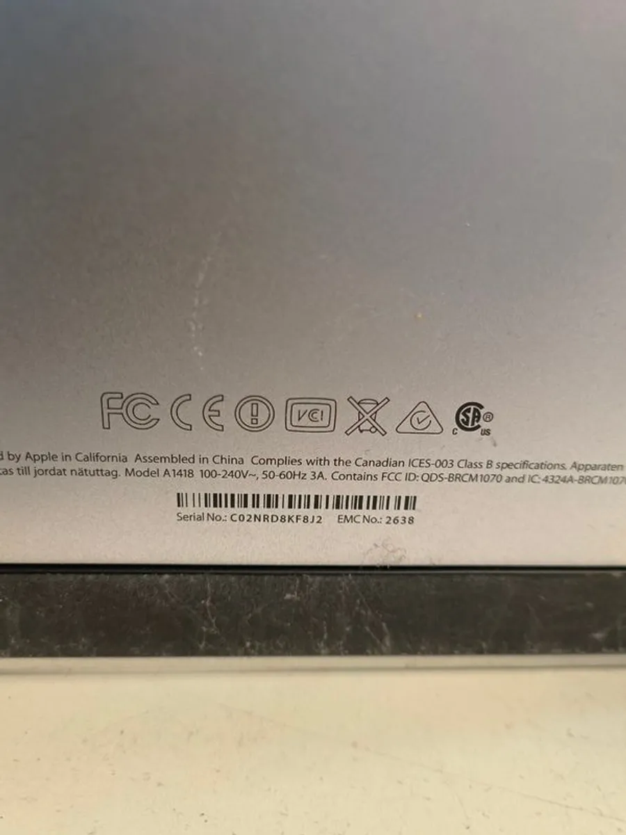 Apple iMac 21.5-inch Late 2013 Model: A1418, 2.7GHz Quad-Core Intel Core i5 Processor 8GB RAM 1TB HDD - Image 2