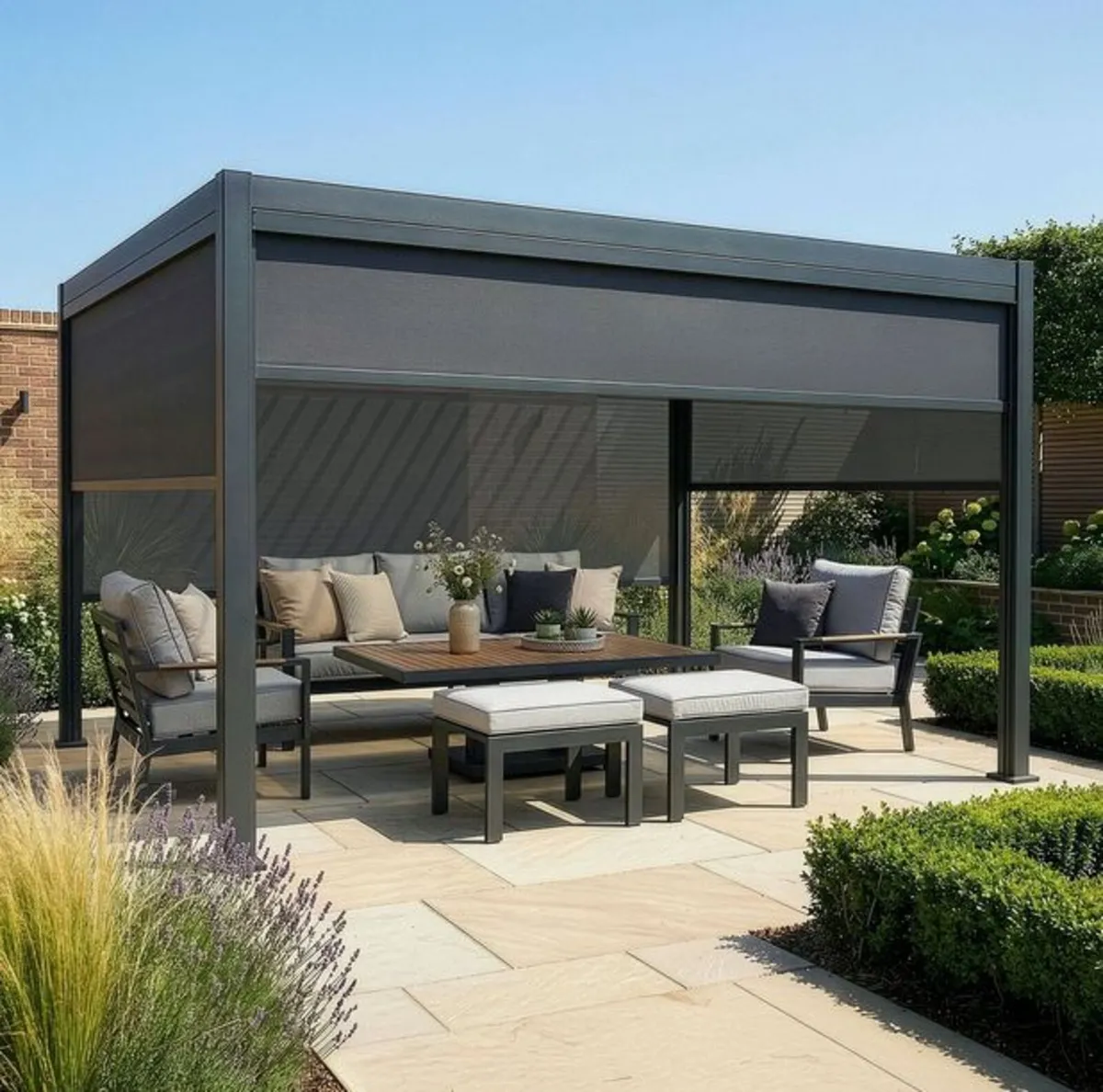 Aluminium Pergola/Gazebo 3x4m - Image 1