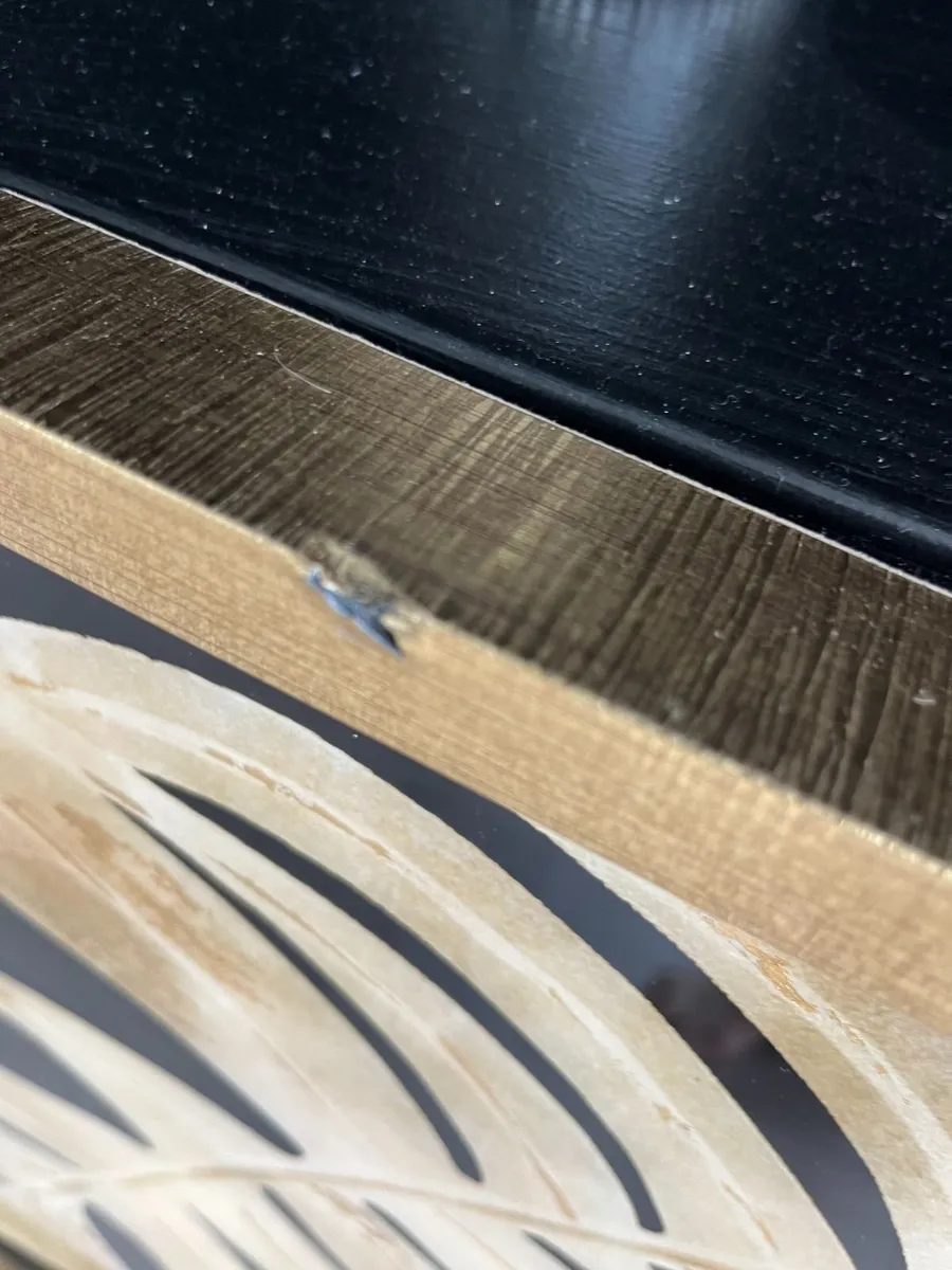 Large Gilt-finished glass prints - Image 4