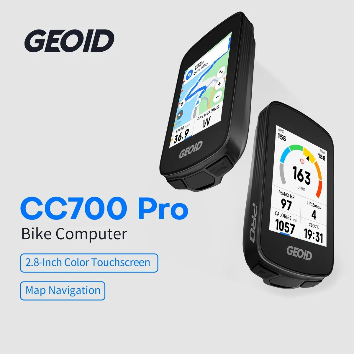 Geoid CC700Pro Bike Computer - Image 1