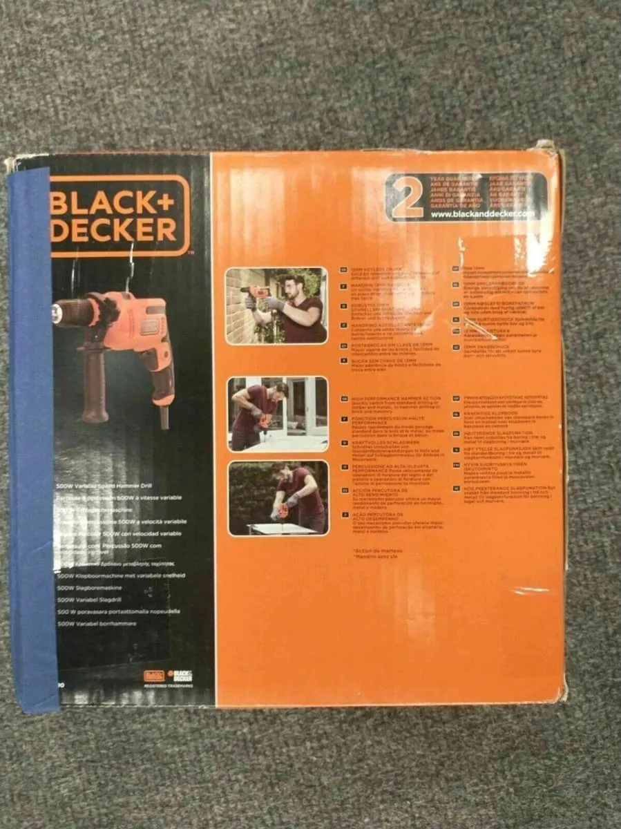 Drill Black & Decker BEH200 - Image 2