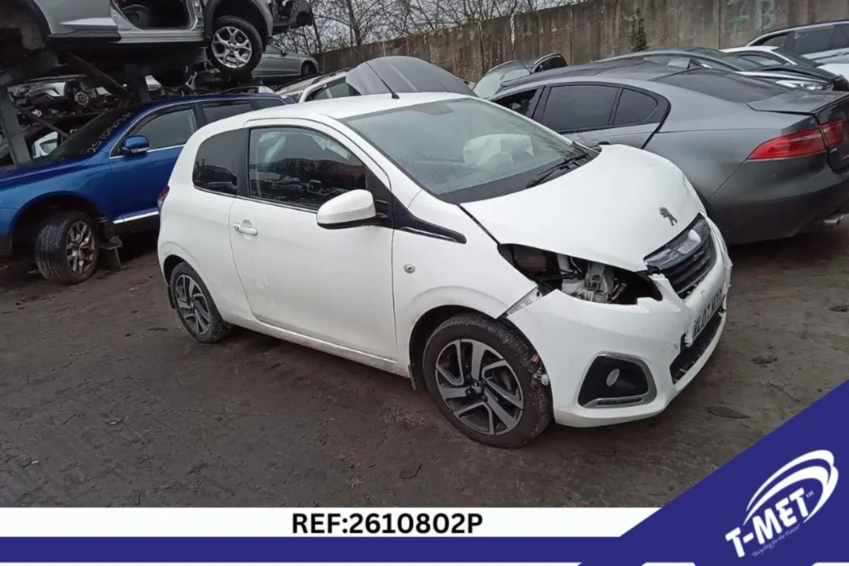 2017 PEUGEOT108 BREAKING FOR PARTS - Image 4