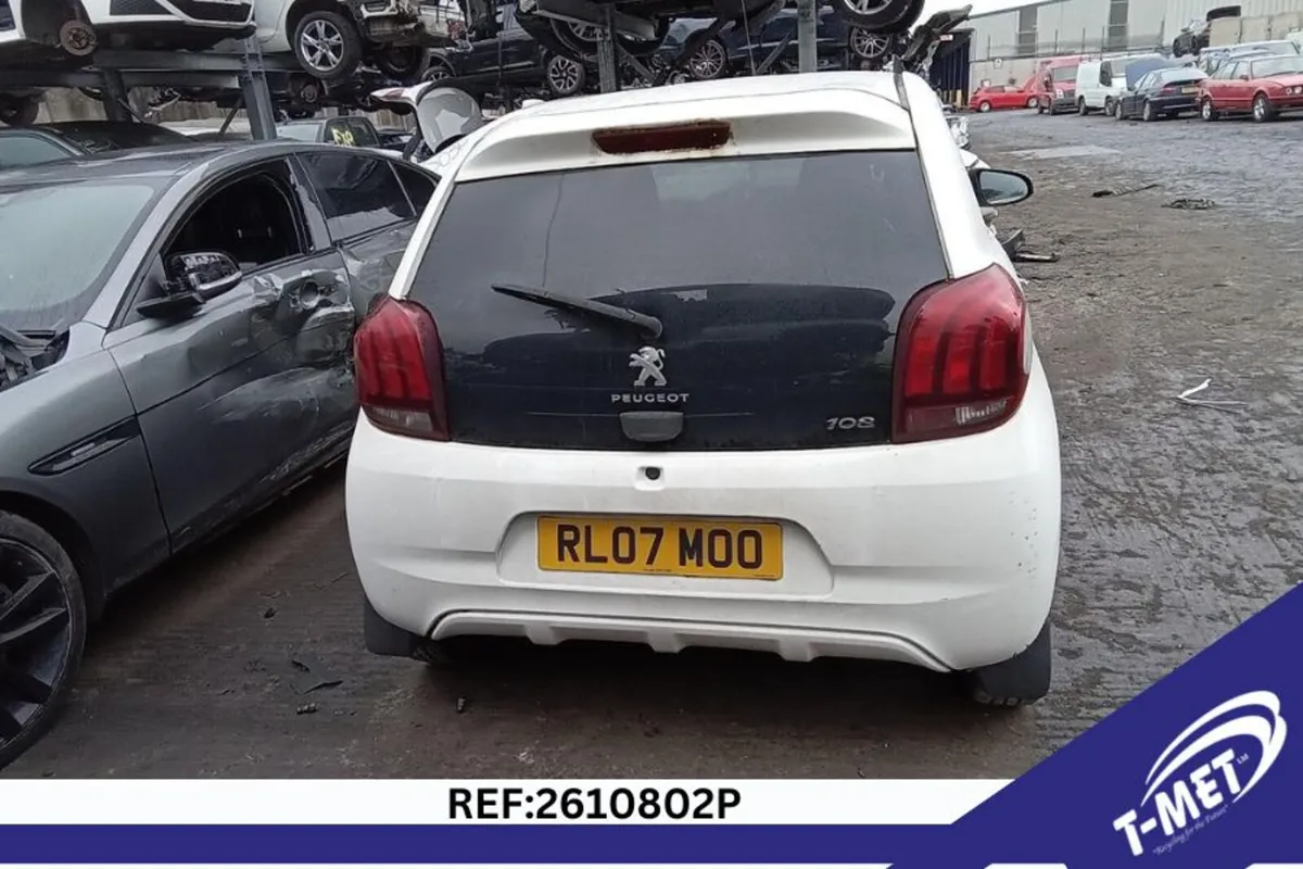 2017 PEUGEOT108 BREAKING FOR PARTS - Image 2