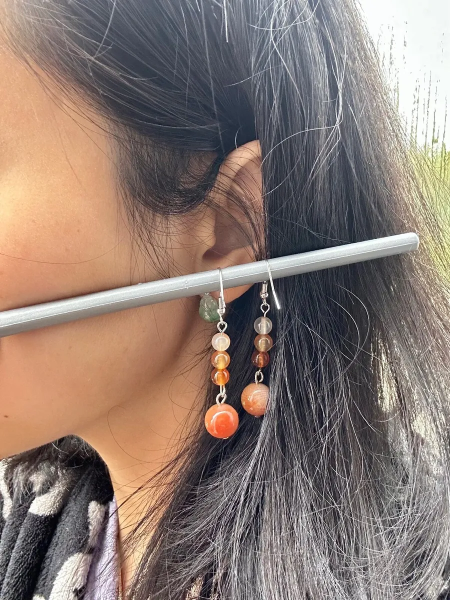 Handmade earrings - Image 1