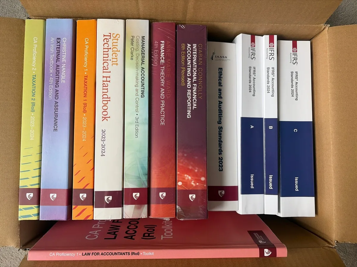 Chartered Accountants Ireland Training Books