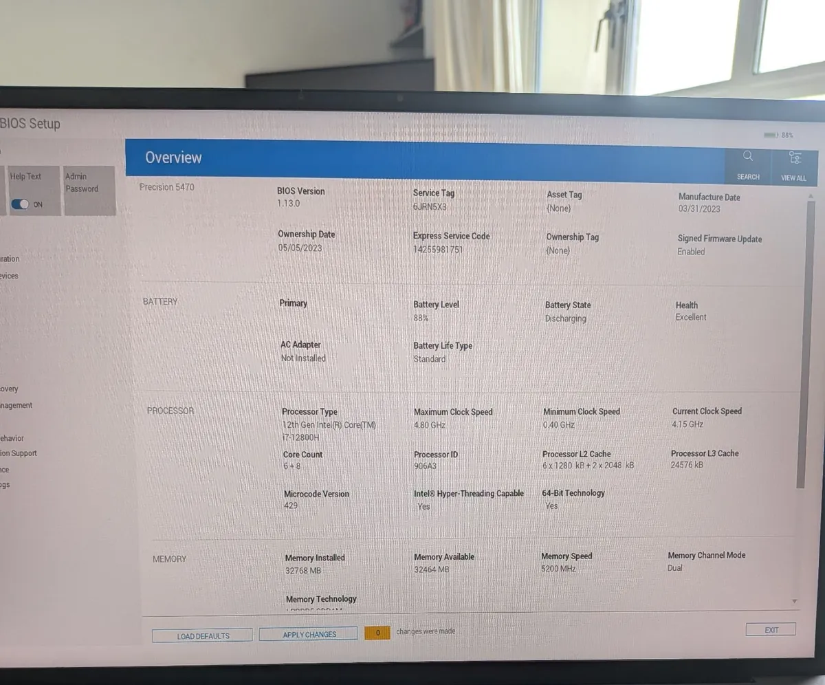 Dell Precision 5470 i7 32GB RTX A1000 - Quick Sale - Image 1