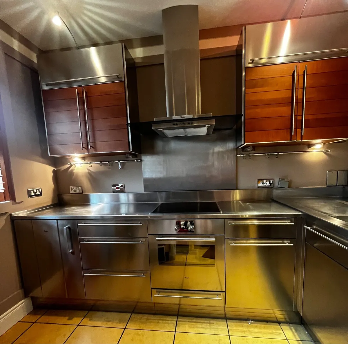Integrated Stainless Steel Kitchen - Image 1