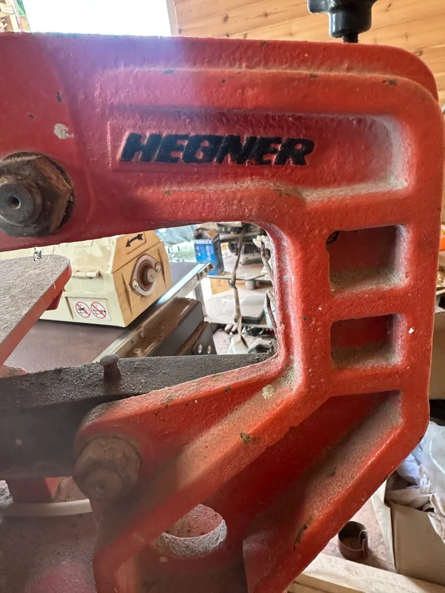 hegner  scroll saw  heavy duty - Image 2