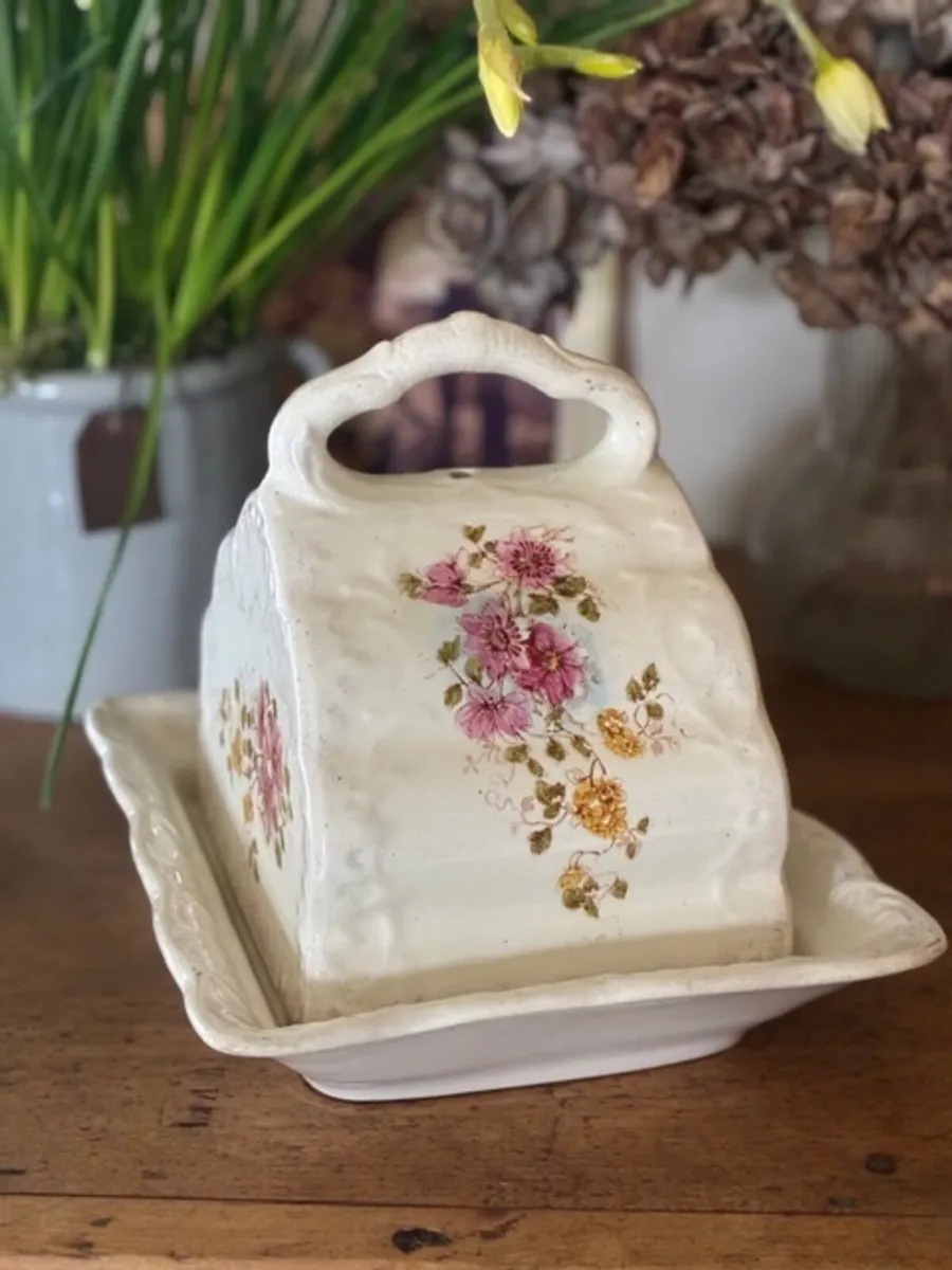 Antique Wessel Cheese Dish - Image 2