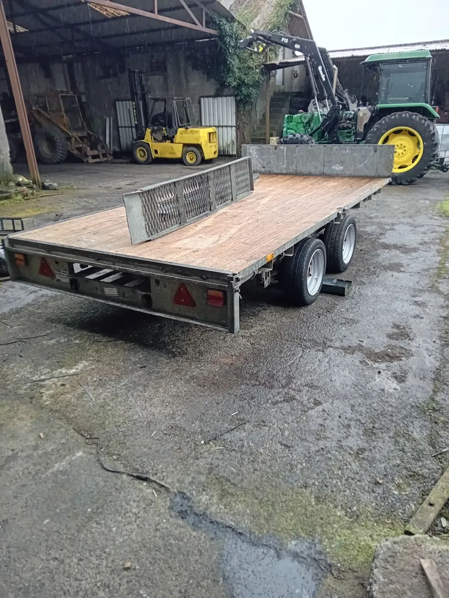 I for williams 12 x 6.6 3.5 ton Flat bed trailer - Image 3