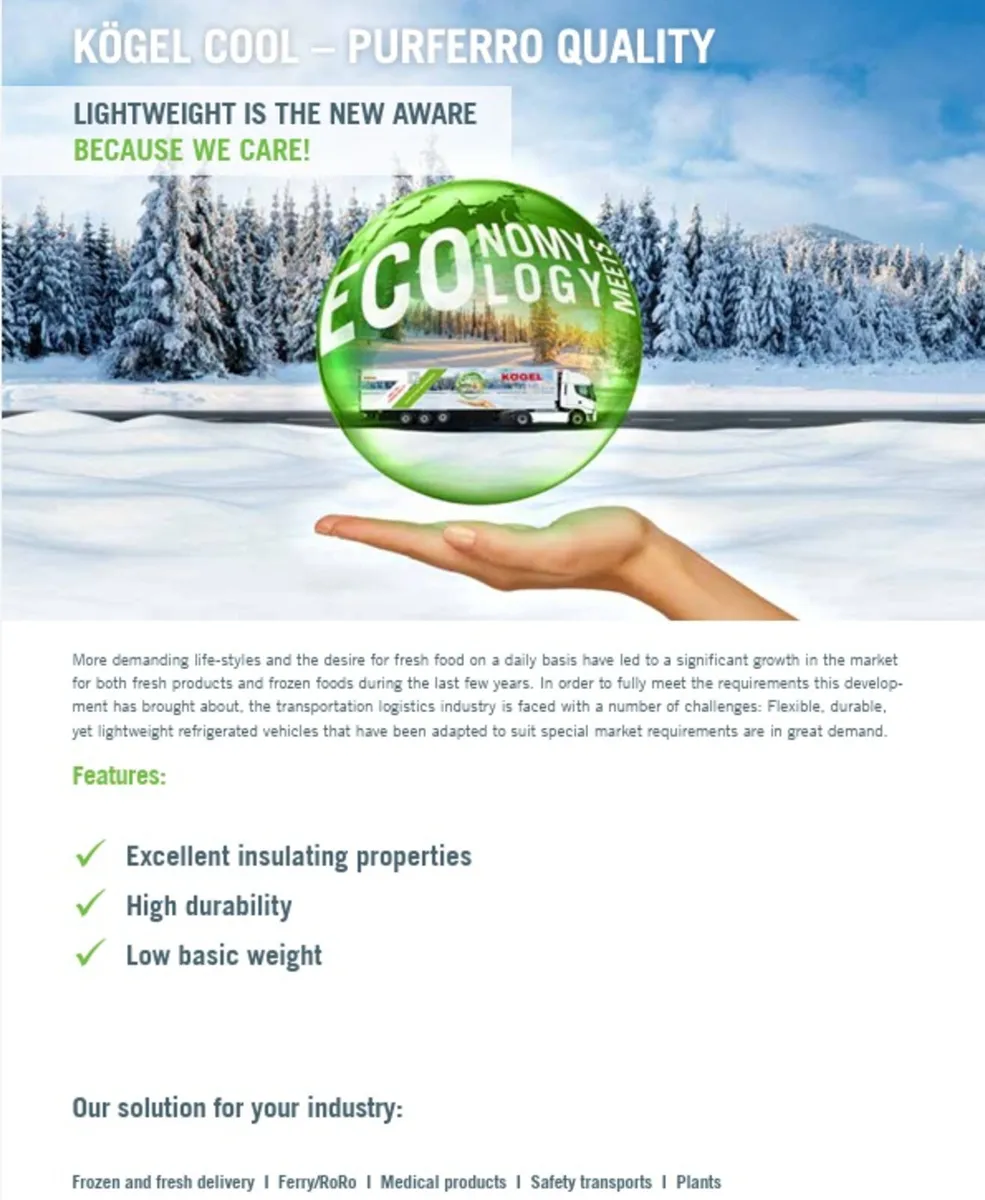 2026 KOGEL Cool - Refrigerated Trailers - Image 3