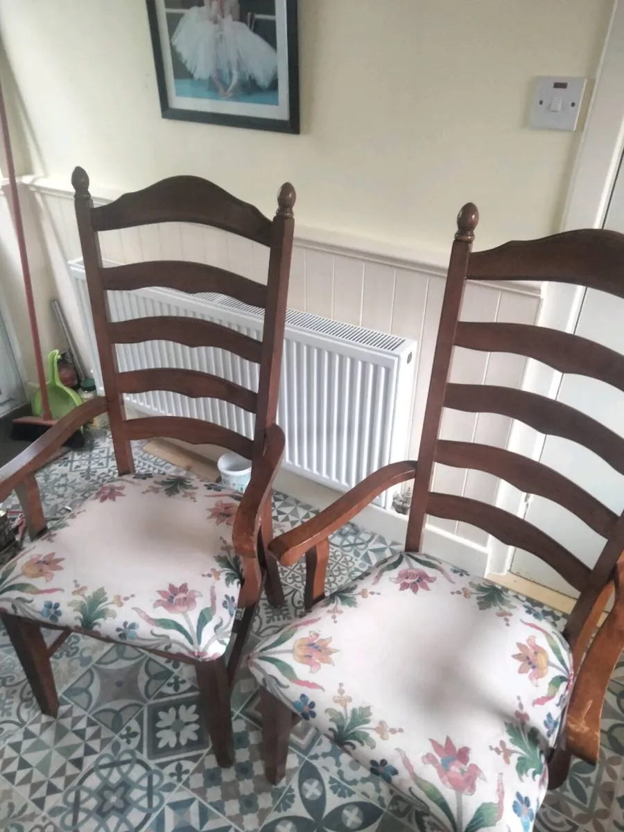 Two Carver Chairs - Image 2