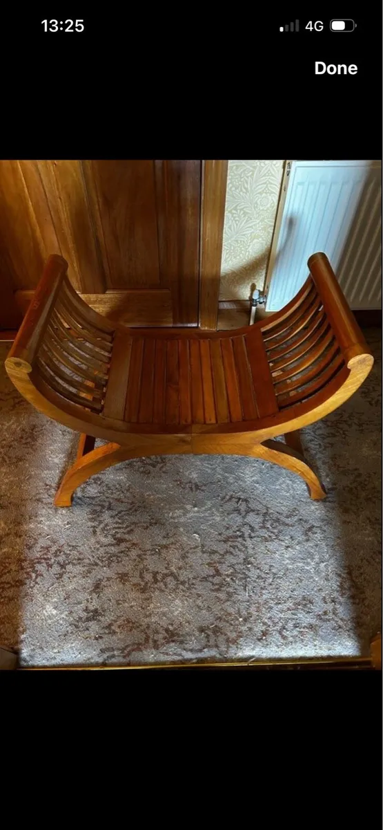 Stool - end of bed stool - Image 1