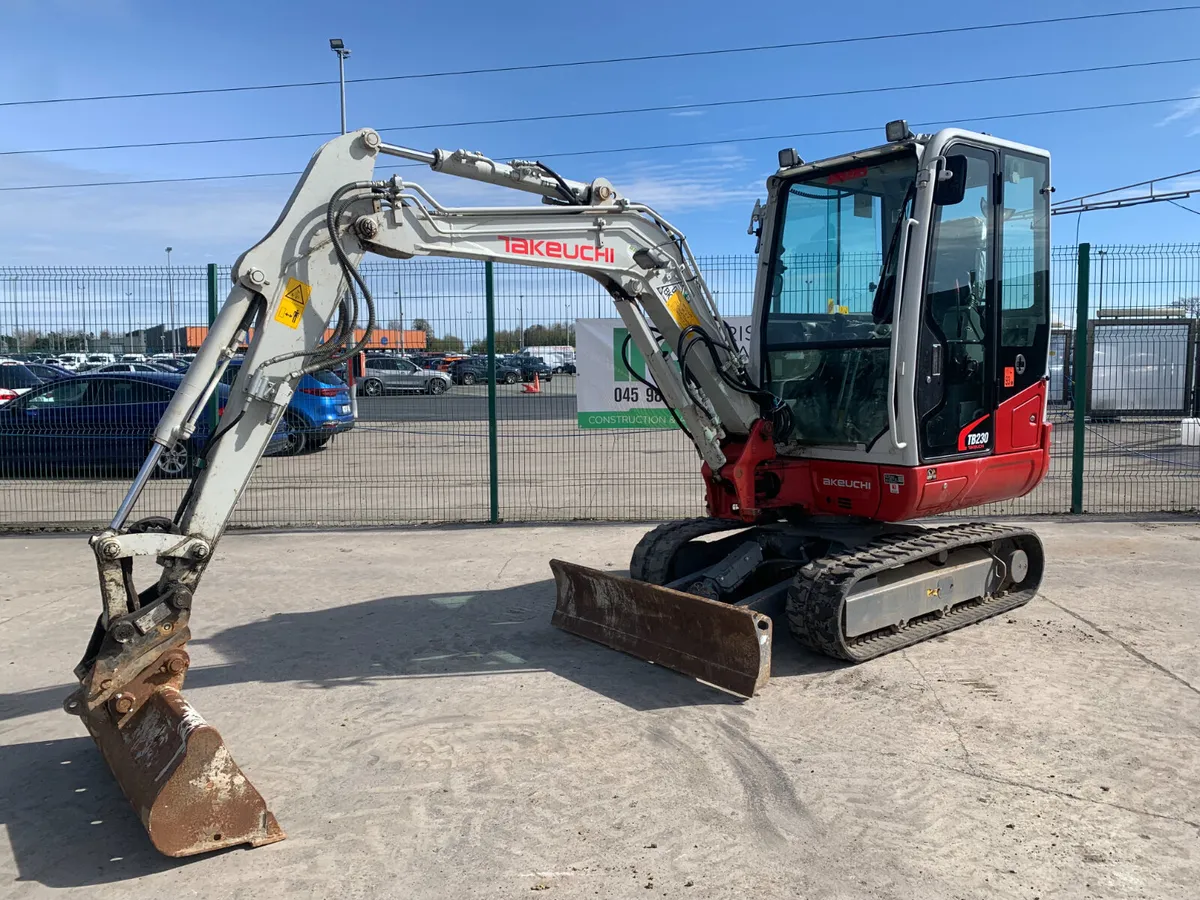 UNRESERVED 2023 TAKEUCHI TB230 EXCAVATOR FOR AUCT - Image 1