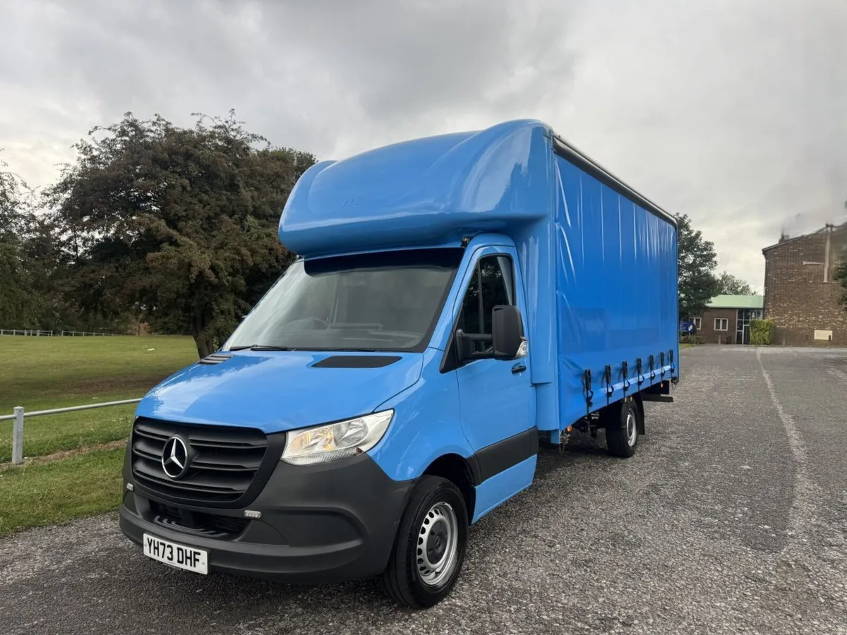 2023 Mercedes-Benz Sprinter Curtain Sider Van - Image 1