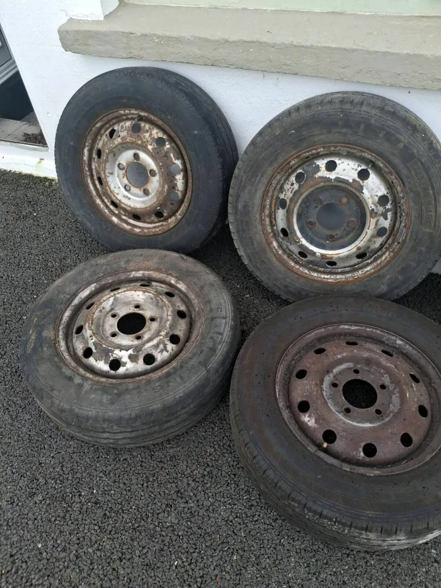 Steel rims and tyres - Image 3