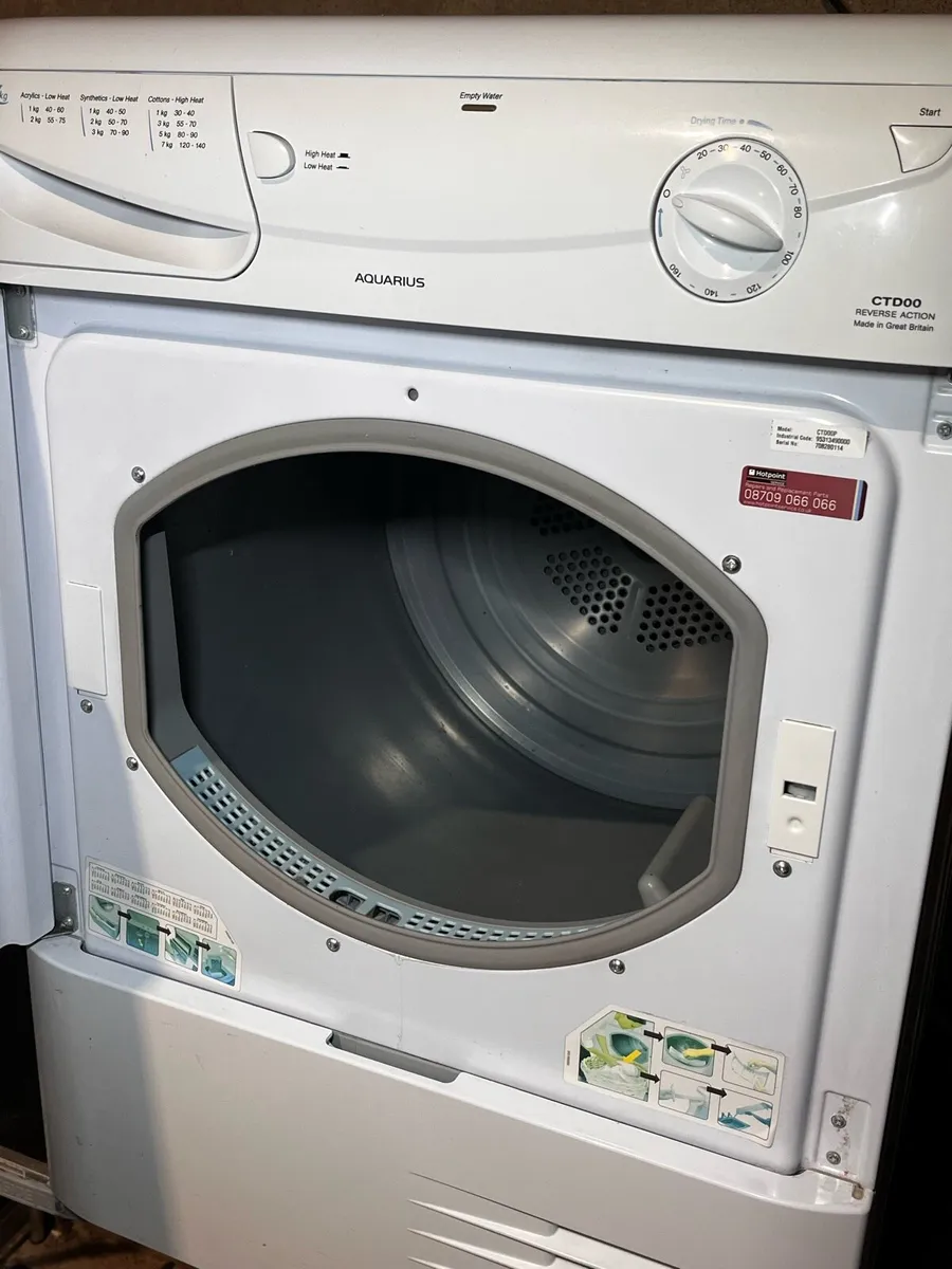 Hotpoint Aquarius Condenser Tumble Dryer - Image 3
